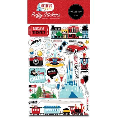 Carta Bella Believe In Magic Sticker - Puffy Stickers